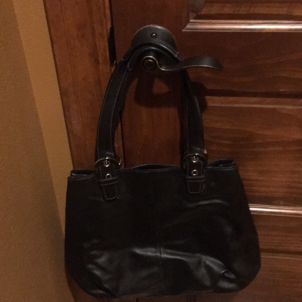 Coach black purse
